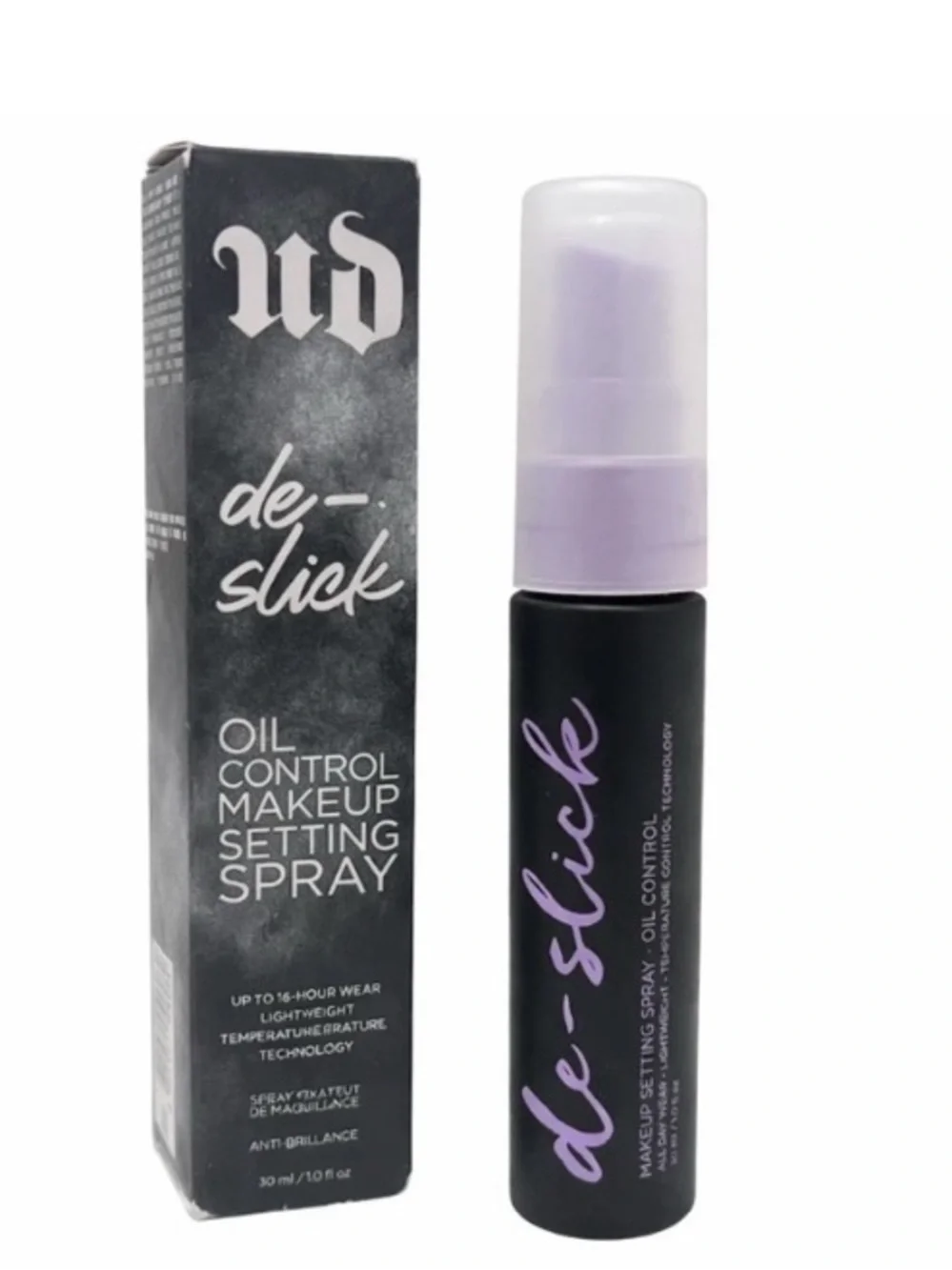 Urban Decay De-Slick Oil Control Makeup Setting Spray 1.0 fl oz New in Box